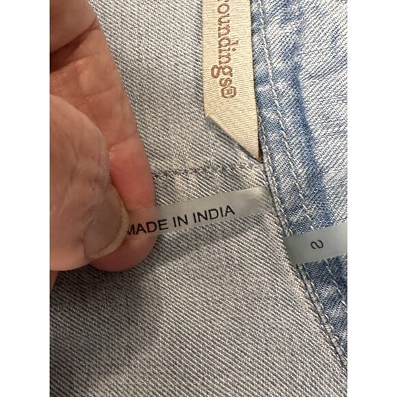 Soft Surroundings Shirt Top Womens Sz S Tencel Lyocell Button Up Long Sleeve - Picture 15 of 16